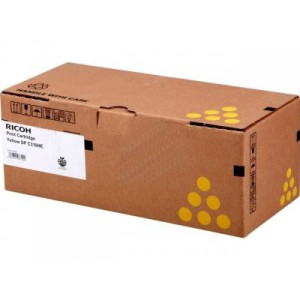 TONER RICOH 407635 SPC 310SC YELLOW ORIGINALE 6000COPIE