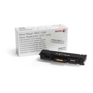 TONER XEROX WORK CENTRE 3225 ORIGINALE 106R02777 NERO 3000COPIE