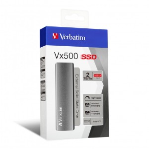 VERBATIM SSD VX500 EXT USB 3.1 G2 2TB COD 47454  EAN 0023942474548