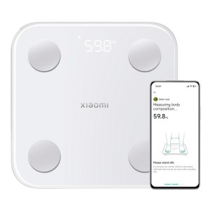 XIAOMI BHR7793GL BILANCIA INTELLIGENTE BODY COMPOSITION SCALE S400 ANALISI CORPOREA 25 INDICATORI