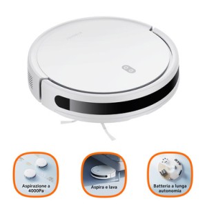 XIAOMI ROBOT ASPIRAPOLVERE E10  SPAZZA E LAVA 2600MAH 4 LIVELLI DI POTENZA