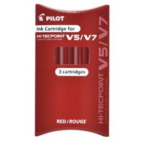 REFILL PILOT V5/V7 HI-TECPOINT ROSSO SET3 PZ