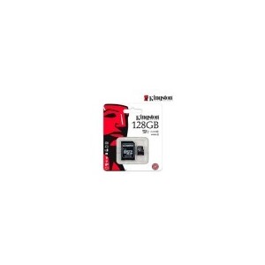 KINGSTON MICRO SD MEMORY CARD SDHC 128 GB CLASSE 10